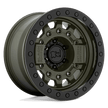 Black Rhino Hard Alloys Avenger Beadlock 17x8.5 Olive Drab Green w/Black Hardware 0mm ET 112.1mm CB 6x139.7