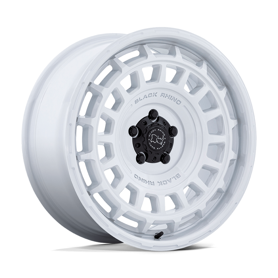 Black Rhino Hard Alloys BR024 Awol 17x8.5 Gloss White 10mm ET 106.1mm CB 6x139.7