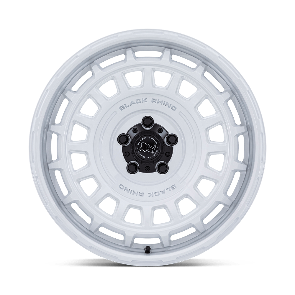 Black Rhino Hard Alloys BR024 Awol 17x8.5 Gloss White 10mm ET 106.1mm CB 6x139.7