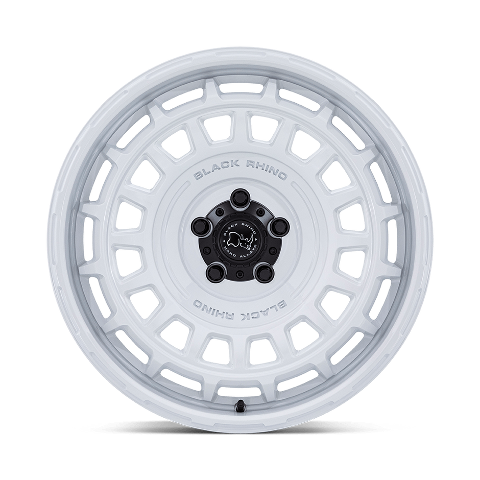 Black Rhino Hard Alloys BR024 Awol 17x8.5 Gloss White 10mm ET 106.1mm CB 6x139.7