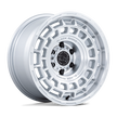 Black Rhino Hard Alloys BR024 Awol 17x8.5 Silver w/Machined Face 25mm ET 71.5mm CB 5x130