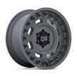 Black Rhino Hard Alloys Axle 17x9.5 Battleship Gray -18mm ET 110.1mm CB 5x150