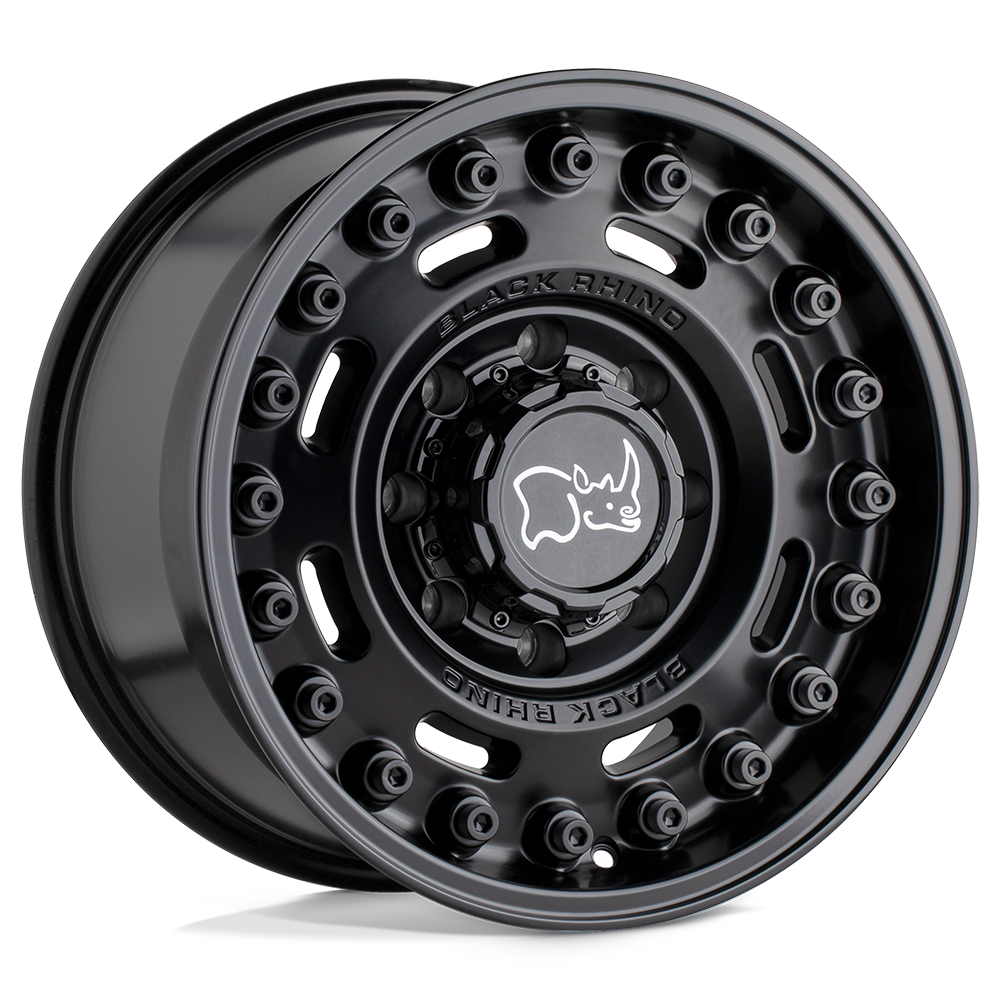 Black Rhino Hard Alloys Axle 17x9.5 Matte Black 6mm ET 87.1mm CB 6x135
