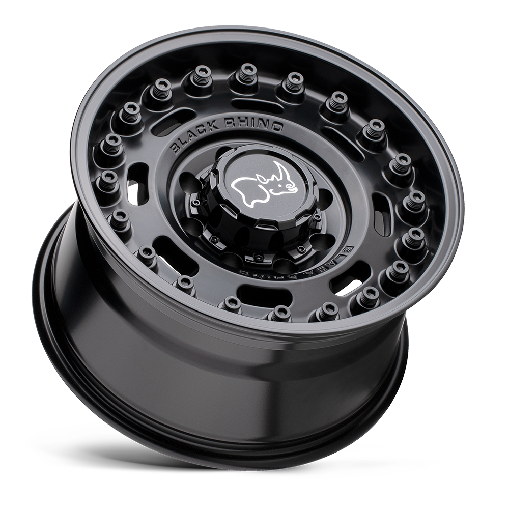 Black Rhino Hard Alloys Axle 17x9.5 Matte Black 6mm ET 87.1mm CB 6x135