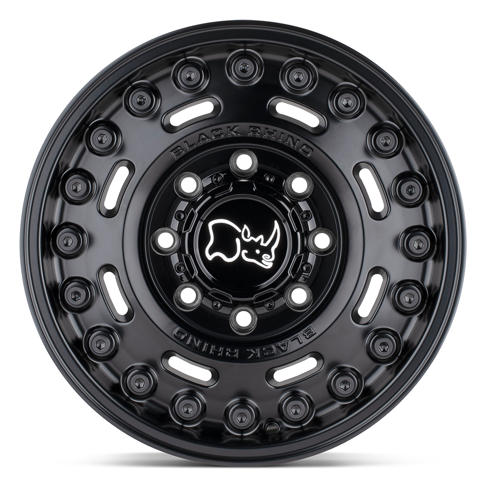 Black Rhino Hard Alloys Axle 17x9.5 Matte Black 6mm ET 87.1mm CB 6x135