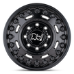 Black Rhino Hard Alloys Axle 17x9.5 Matte Black 6mm ET 87.1mm CB 6x135