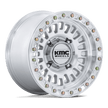KMC Wheels KS242 Aztec Beadlock 15x7 Machined 38mm ET 96mm CB 4x137