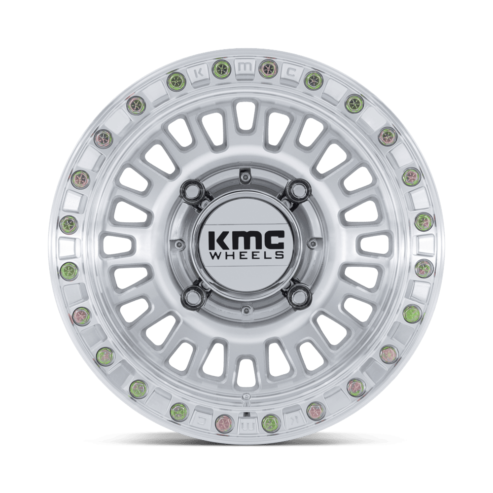 KMC Wheels KS242 Aztec Beadlock 15x7 Machined 38mm ET 96mm CB 4x137
