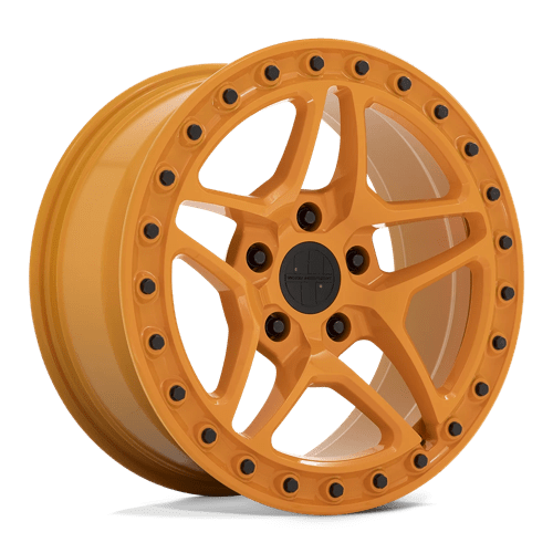 Victor Equipment Berg 17x8 Gloss Orange w/Black Bolts wheel