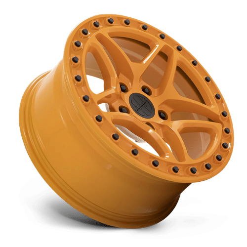 Victor Equipment Berg 17x8 Gloss Orange w/Black Bolts wheel