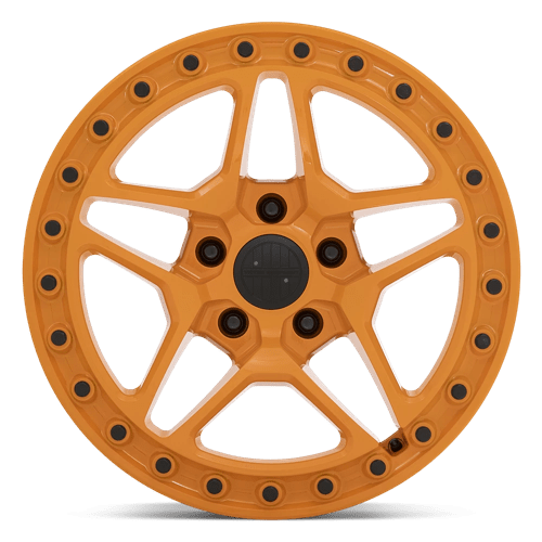 Victor Equipment Berg 17x8 Gloss Orange w/Black Bolts wheel