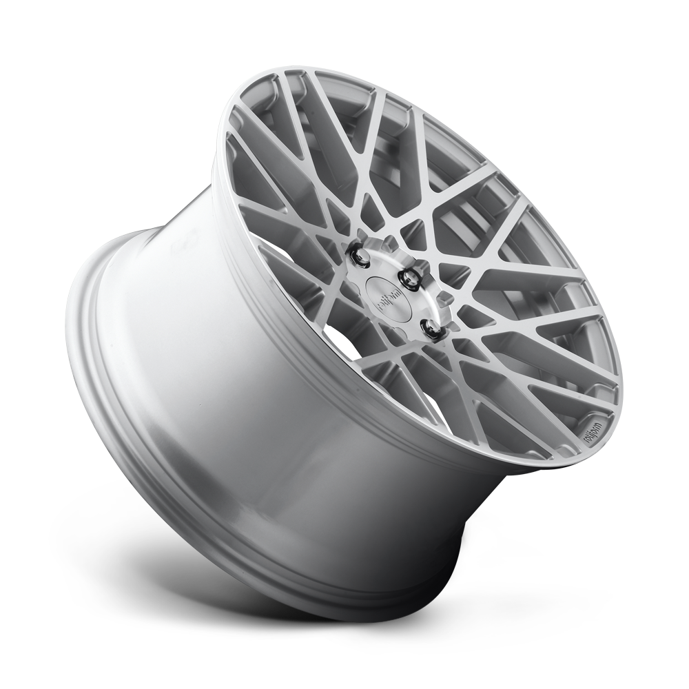 Rotiform R110 BLQ 18x8.5 Gloss Silver Machined 38mm ET 72.56mm CB 5x114.3