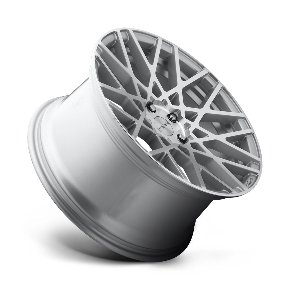 Rotiform R110 BLQ 18x8.5 Gloss Silver Machined 38mm ET 72.56mm CB 5x114.3