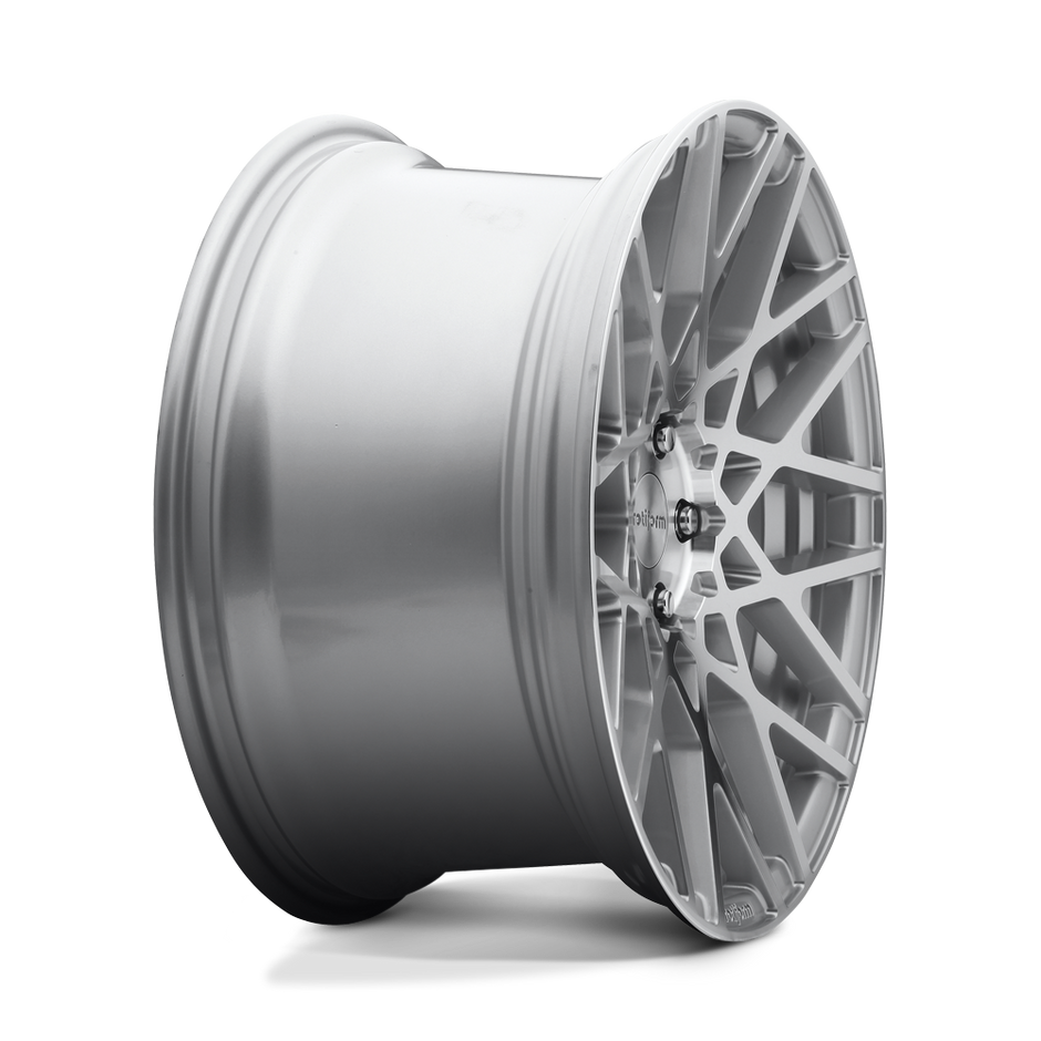 Rotiform R110 BLQ 18x8.5 Gloss Silver Machined 38mm ET 72.56mm CB 5x114.3