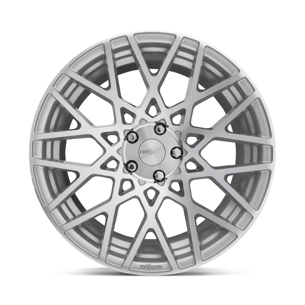 Rotiform R110 BLQ 18x8.5 Gloss Silver Machined 38mm ET 72.56mm CB 5x114.3