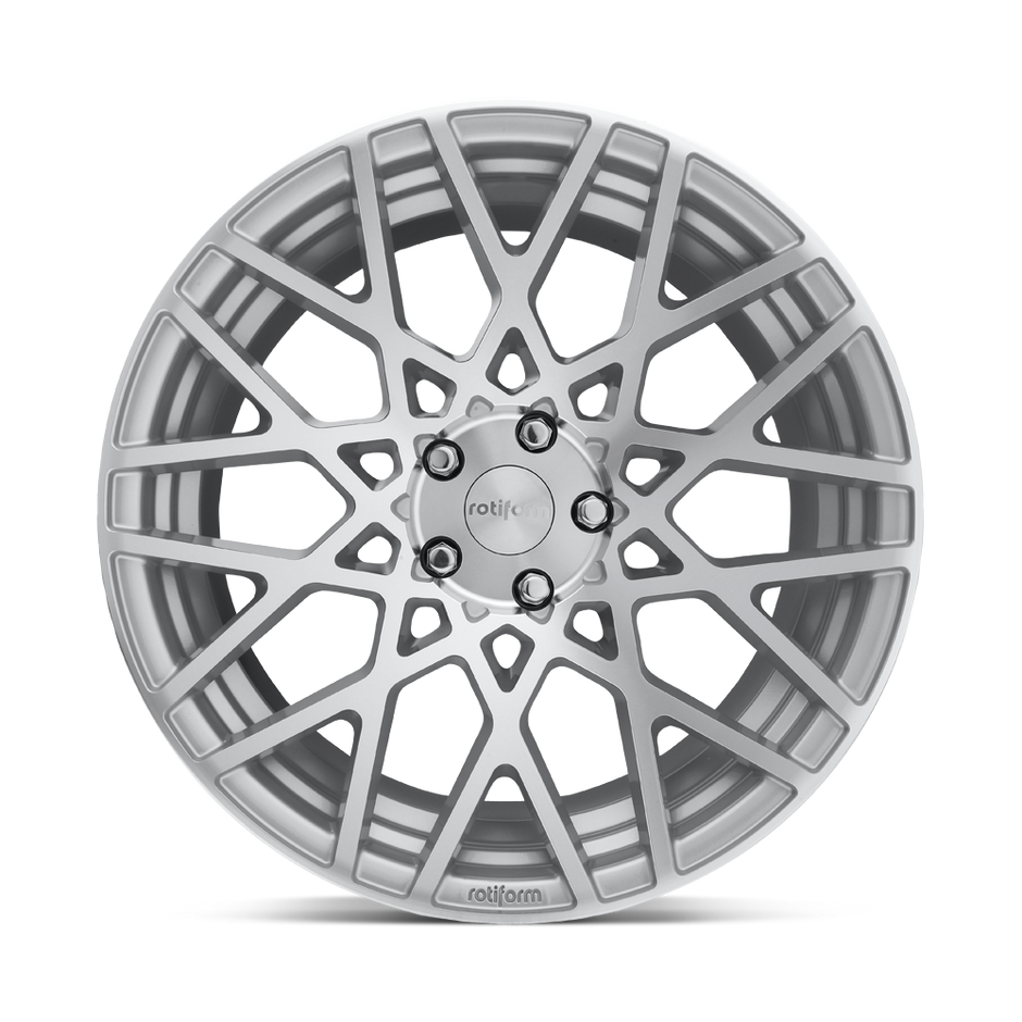 Rotiform R110 BLQ 18x8.5 Gloss Silver Machined 38mm ET 72.56mm CB 5x114.3