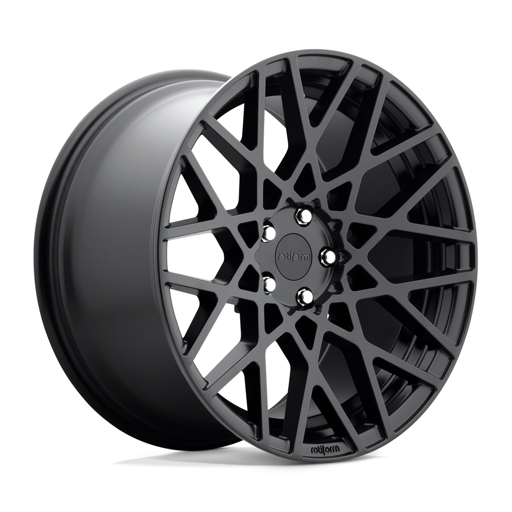 Rotiform R112 BLQ 18x8.5 Matte Black 45mm ET 66.56mm CB 5x112