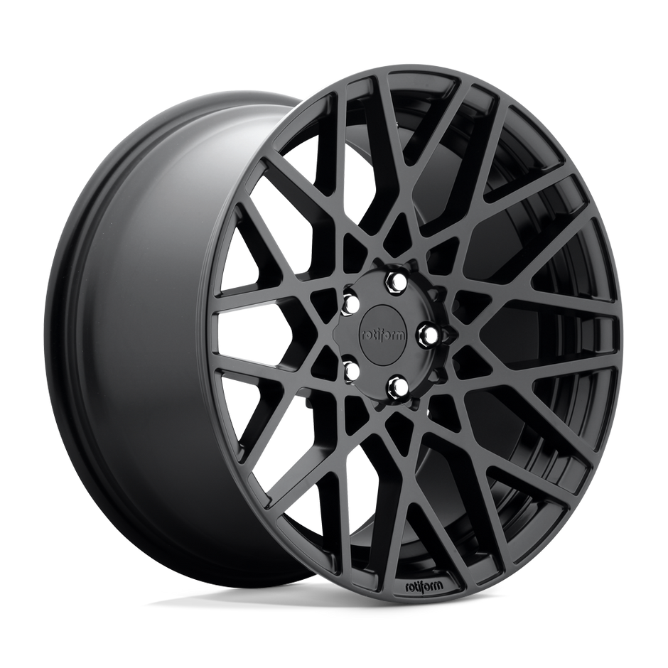 Rotiform R112 BLQ 18x8.5 Matte Black 45mm ET 66.56mm CB 5x112