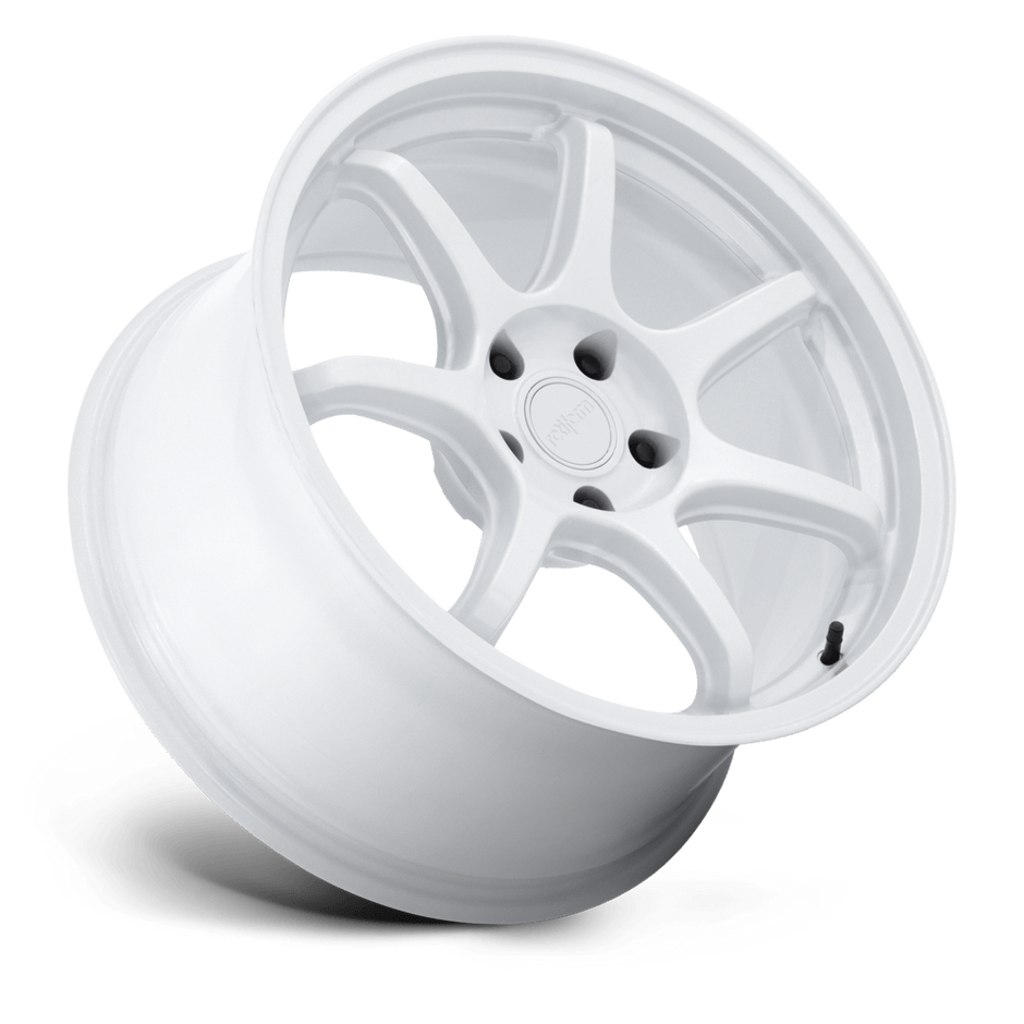 Rotiform RC208 BPU 18x8.5 Gloss White 35mm ET 72.56mm CB 5x114.3