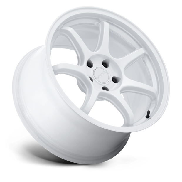 Rotiform RC208 BPU 18x8.5 Gloss White 35mm ET 72.56mm CB 5x114.3