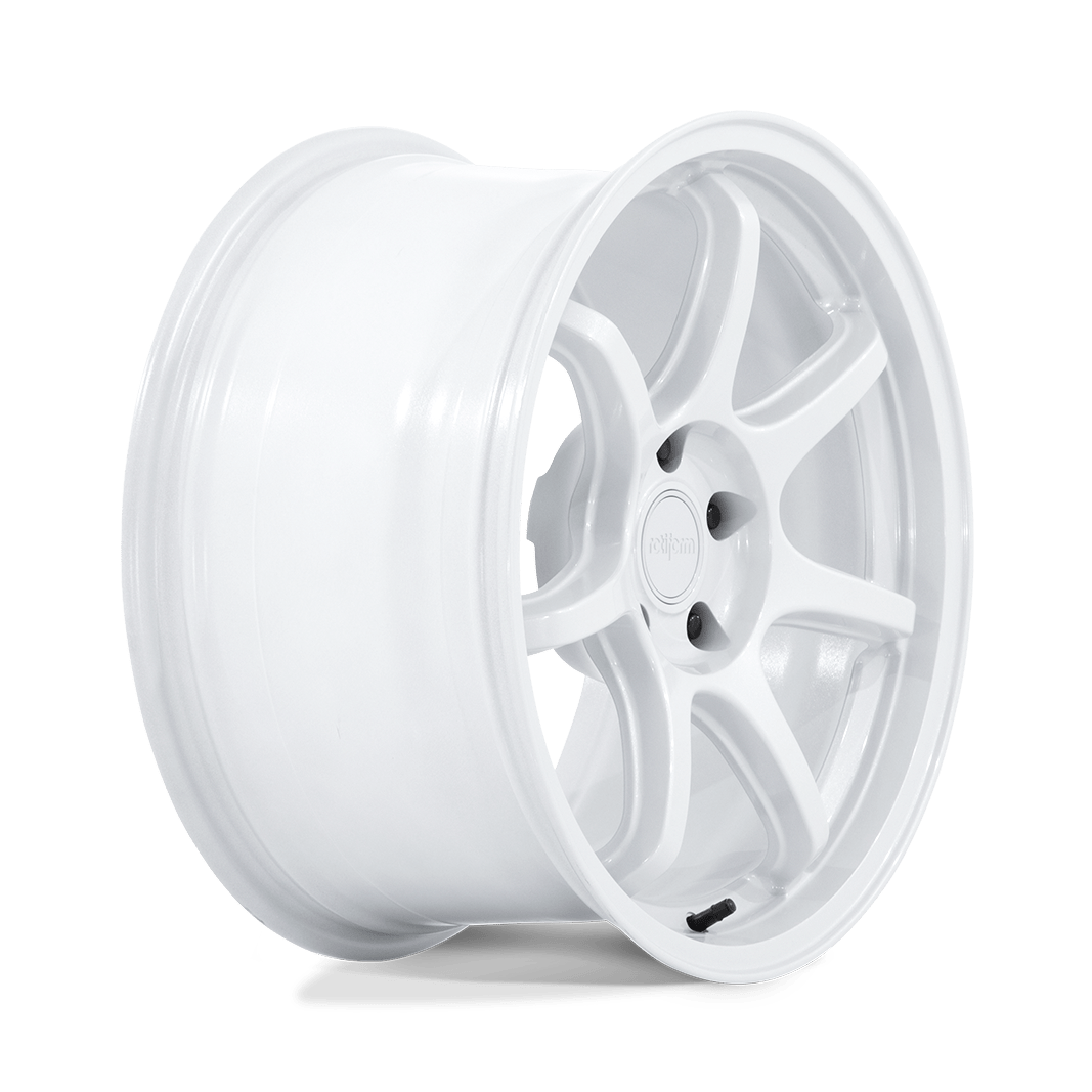 Rotiform RC208 BPU 18x8.5 Gloss White 35mm ET 72.56mm CB 5x114.3