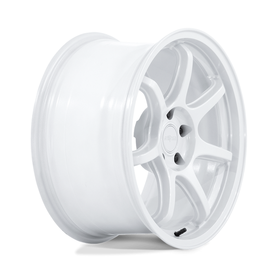 Rotiform RC208 BPU 18x8.5 Gloss White 35mm ET 72.56mm CB 5x114.3