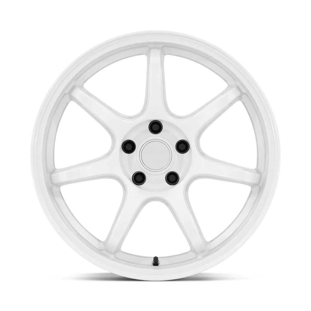 Rotiform RC208 BPU 18x8.5 Gloss White 35mm ET 72.56mm CB 5x114.3