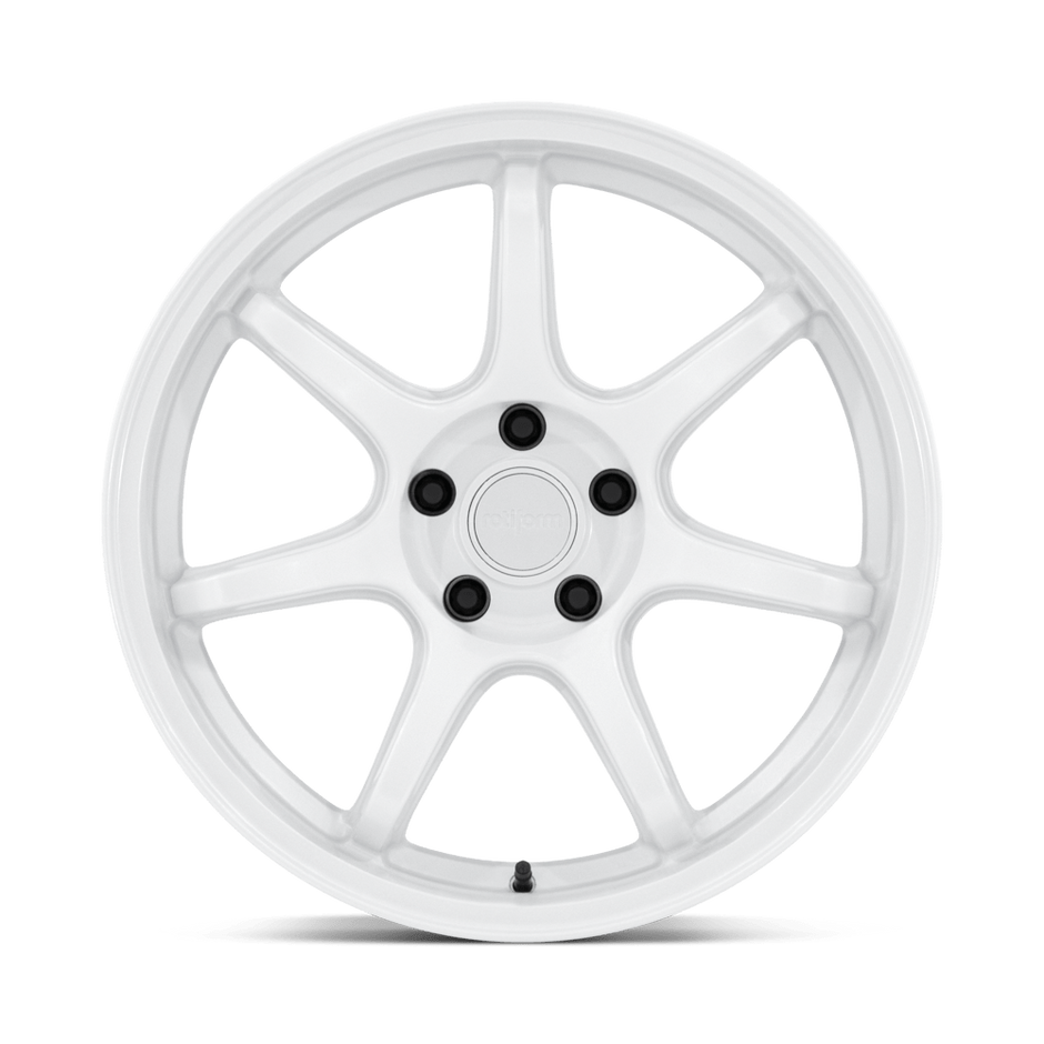 Rotiform RC208 BPU 18x8.5 Gloss White 35mm ET 72.56mm CB 5x114.3