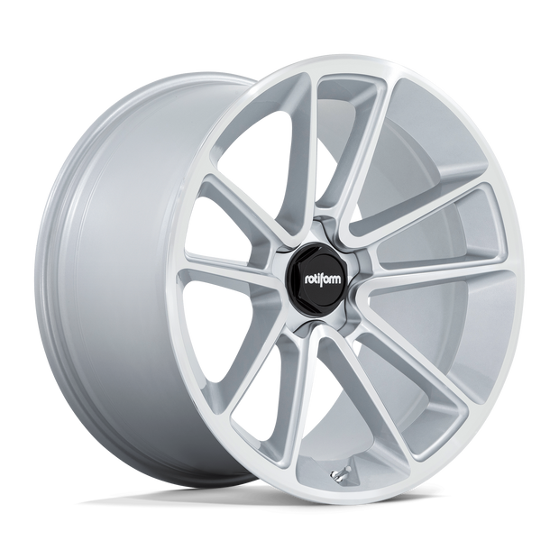 Rotiform R192 BTL 22x12 Gloss Silver w/Machined Face 55mm ET 71.5mm CB 5x130