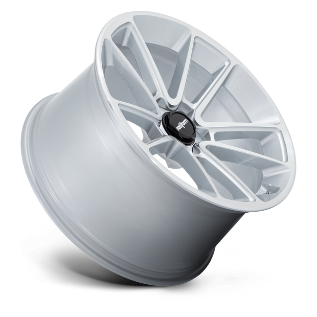 Rotiform R192 BTL 22x12 Gloss Silver w/Machined Face 55mm ET 71.5mm CB 5x130
