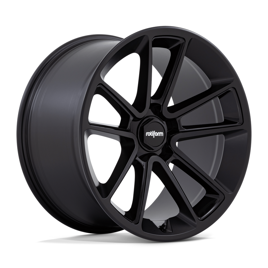 Rotiform R194 BTL 21x10.5 Matte Black w/Black Cap 15mm ET 74.1mm CB 5x120