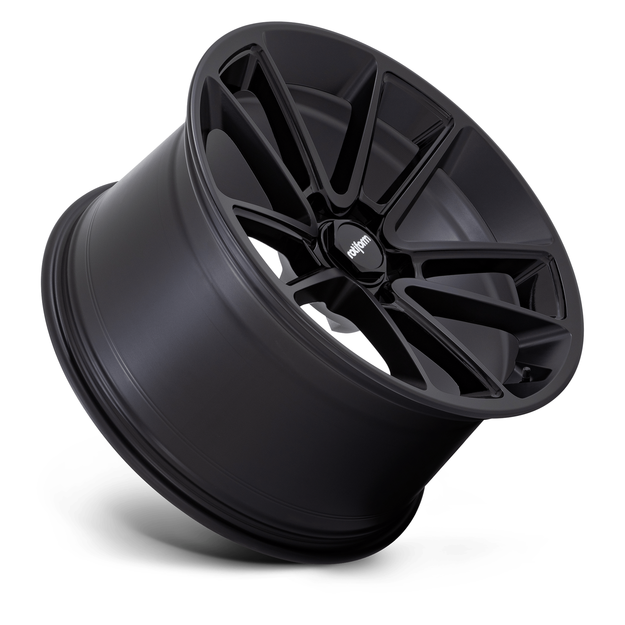 Rotiform R194 BTL 21x10.5 Matte Black w/Black Cap 15mm ET 74.1mm CB 5x120