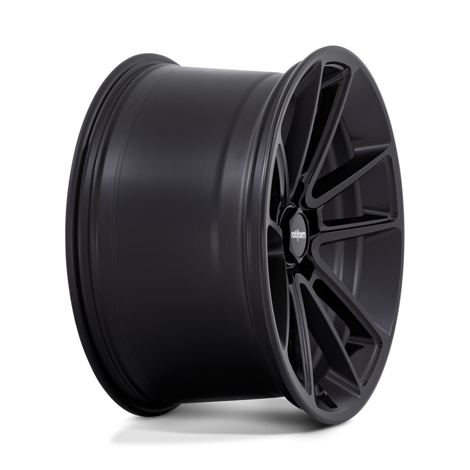 Rotiform R194 BTL 21x10.5 Matte Black w/Black Cap 15mm ET 74.1mm CB 5x120