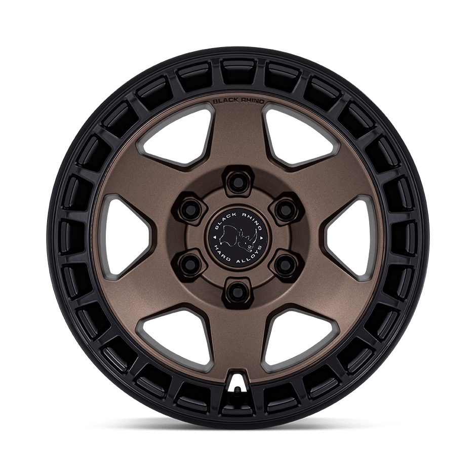 Black Rhino Hard Alloys BR022 Bahari 17x8.5 Burnt Bronze w/Matte Black Lip 25mm ET 72.56mm CB 5x114.3
