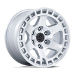 Black Rhino Hard Alloys BR022 Bahari 17x8.5 Gloss Silver w/Machined Face 25mm ET 72.56mm CB 5x114.3