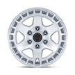 Black Rhino Hard Alloys BR022 Bahari 17x8.5 Gloss Silver w/Machined Face 25mm ET 72.56mm CB 5x114.3