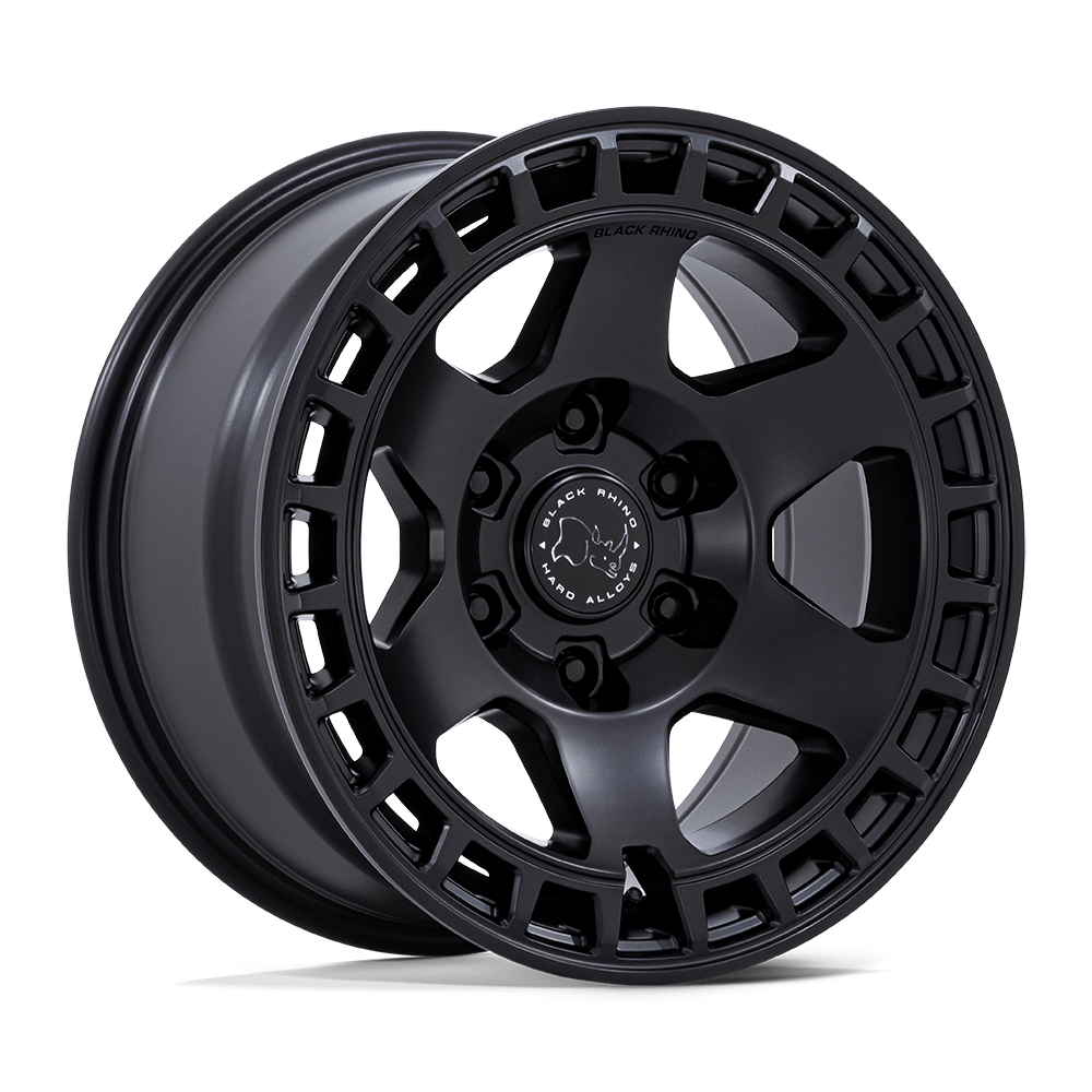 Black Rhino Hard Alloys BR022 Bahari 17x8.5 Matte Black 25mm ET 72.56mm CB 5x114.3