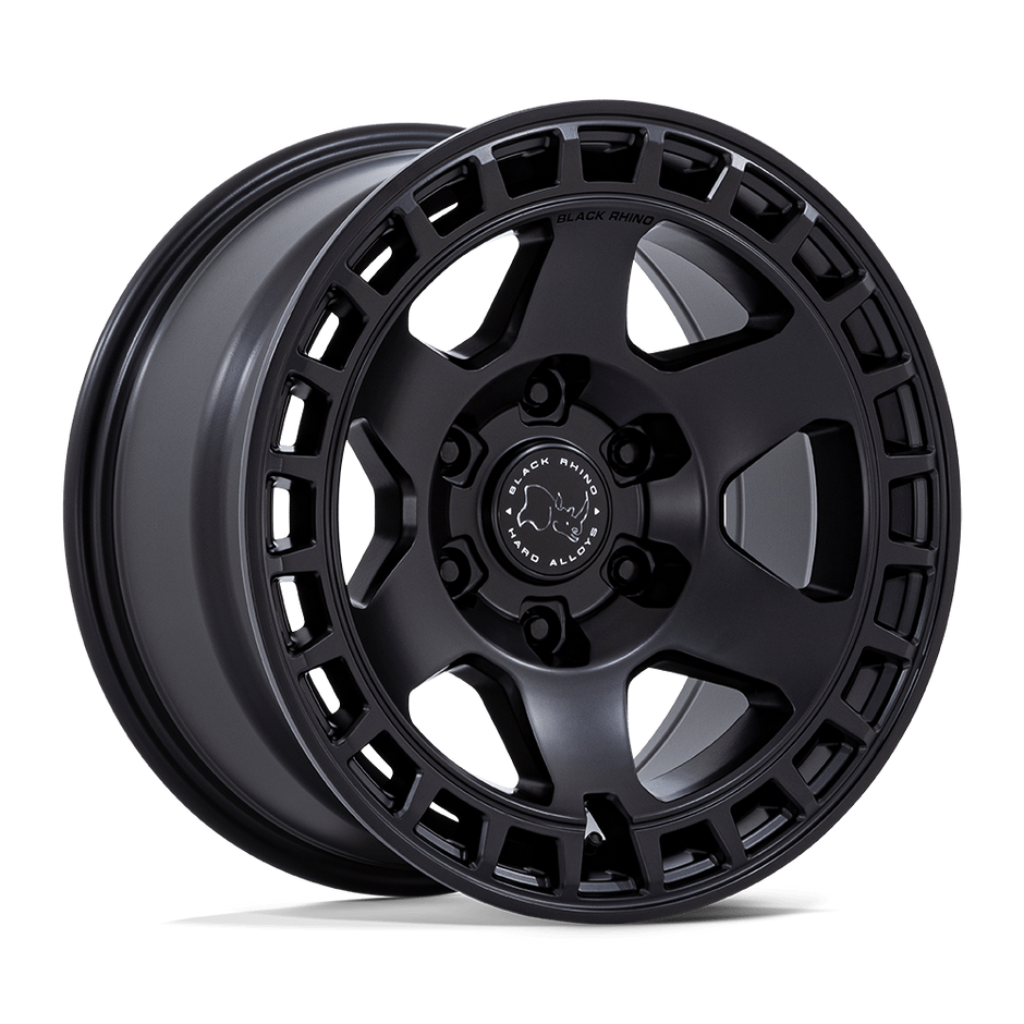 Black Rhino Hard Alloys BR022 Bahari 17x8.5 Matte Black 25mm ET 72.56mm CB 5x114.3