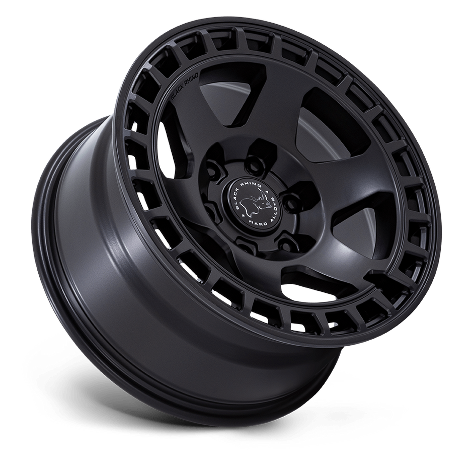 Black Rhino Hard Alloys BR022 Bahari 17x8.5 Matte Black 25mm ET 72.56mm CB 5x114.3