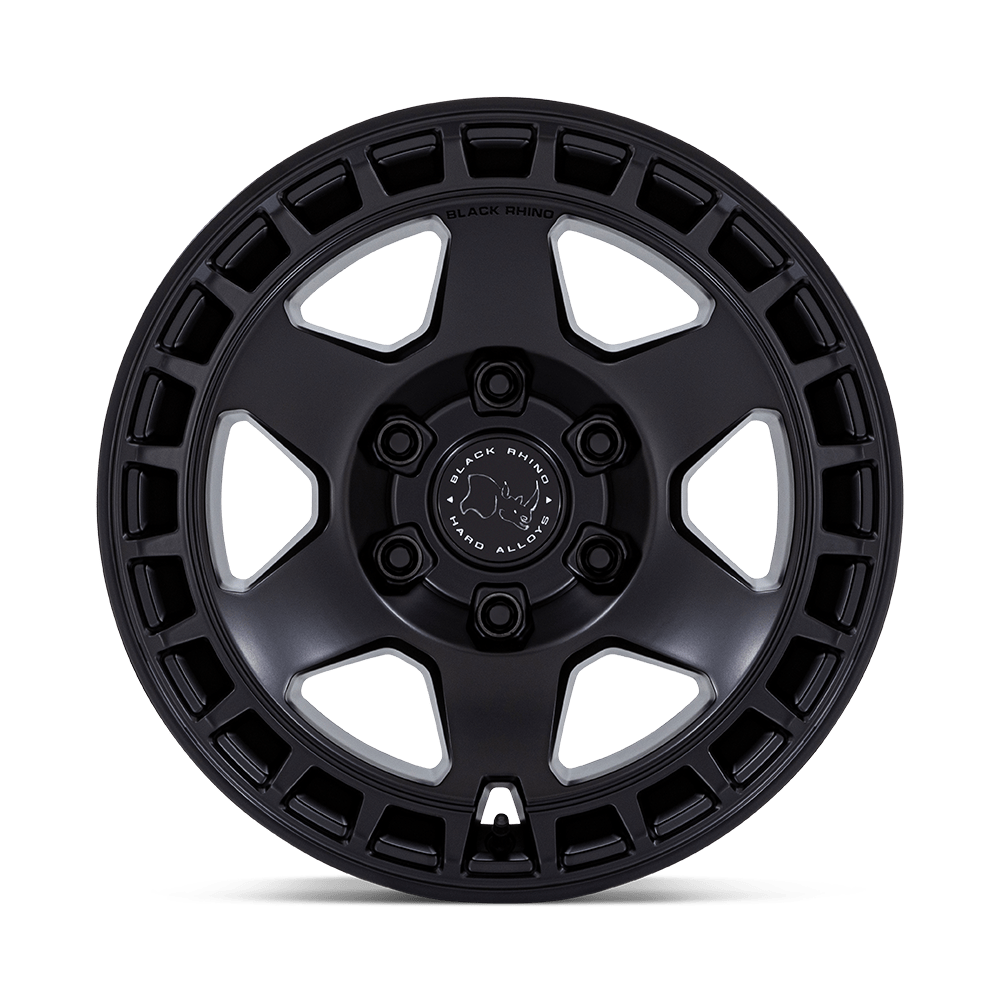 Black Rhino Hard Alloys BR022 Bahari 17x8.5 Matte Black 25mm ET 72.56mm CB 5x114.3
