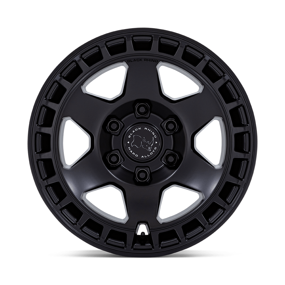 Black Rhino Hard Alloys BR022 Bahari 17x8.5 Matte Black 25mm ET 72.56mm CB 5x114.3