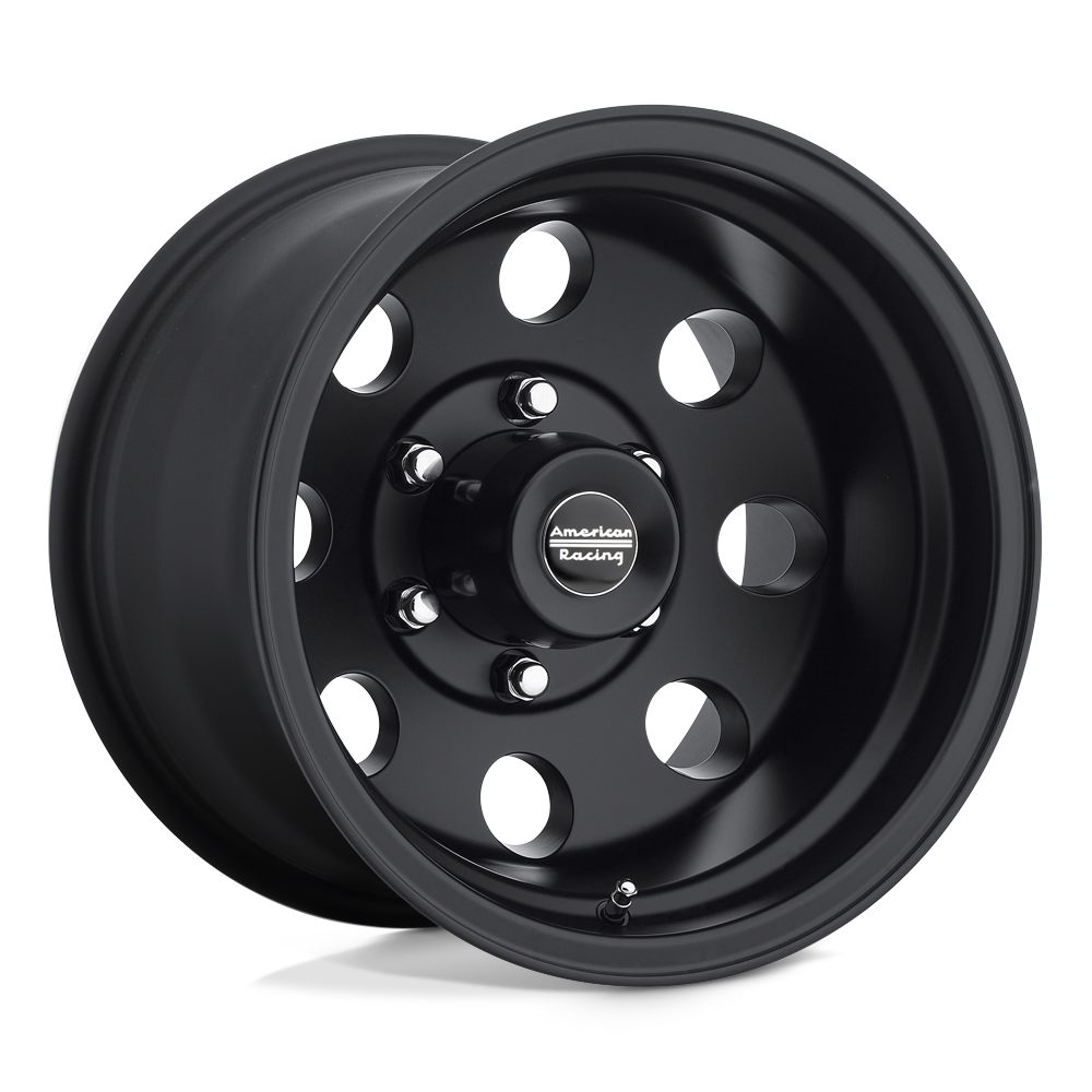 American Racing AR172 Baja 16x8 Satin Black -6mm ET 130.81mm CB 8x165.1