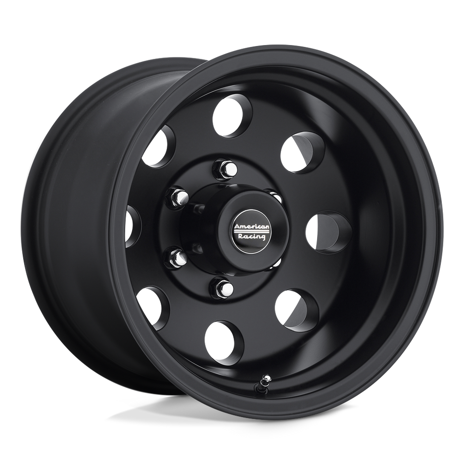 American Racing AR172 Baja 16x8 Satin Black -6mm ET 130.81mm CB 8x165.1