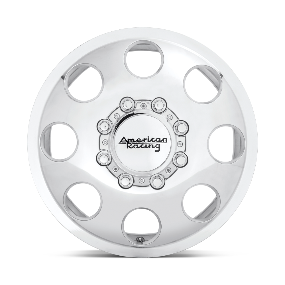 American Racing AR204 Baja Dually 16x6 Polished -134mm ET 125.1mm CB 8x170