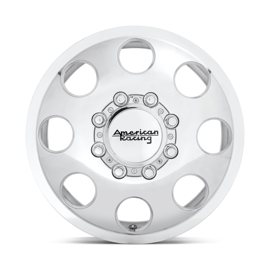 American Racing AR204 Baja Dually 16x6 Polished -134mm ET 125.1mm CB 8x170