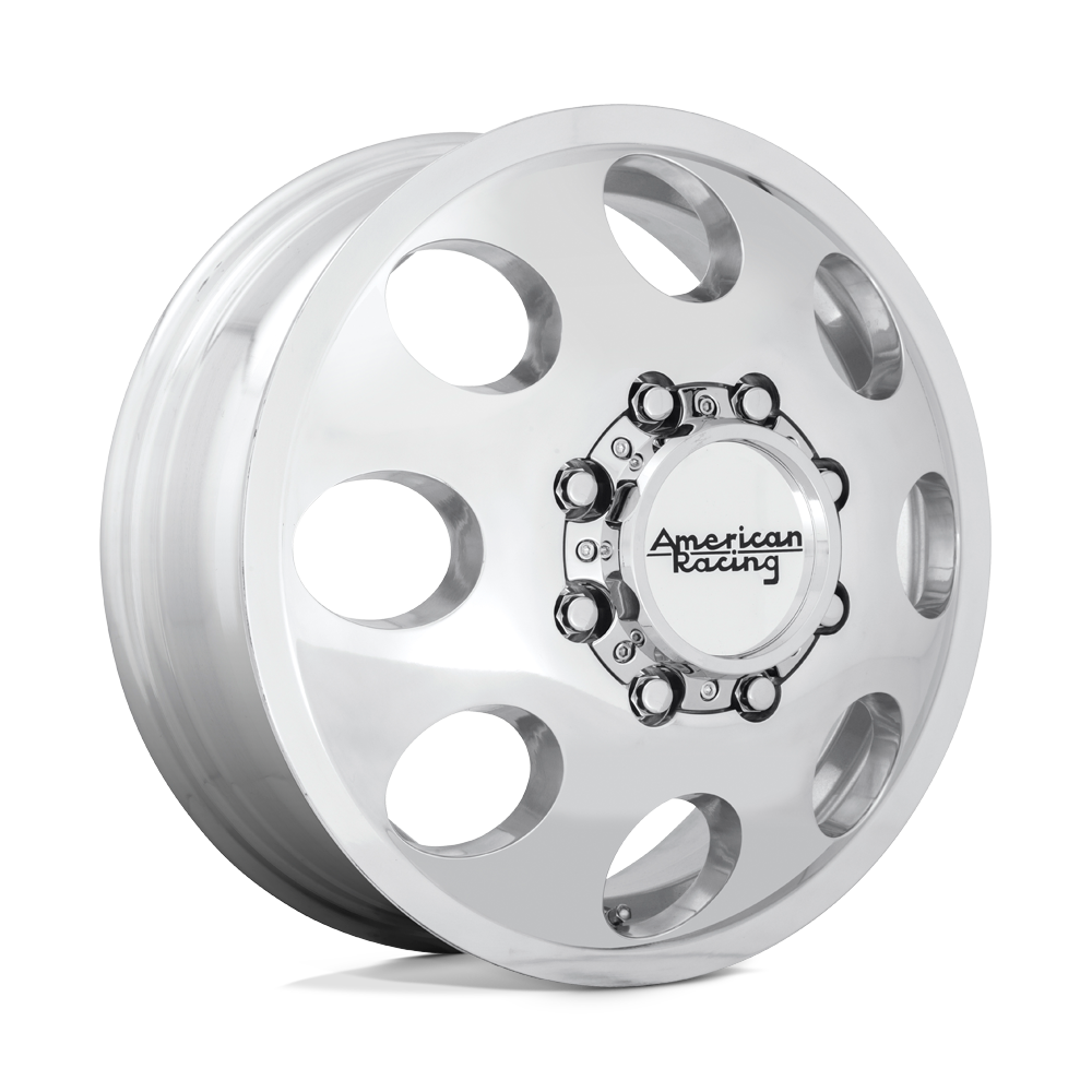 American Racing AR204 Baja Dually 16x6 Polished -134mm ET 125.1mm CB 8x170