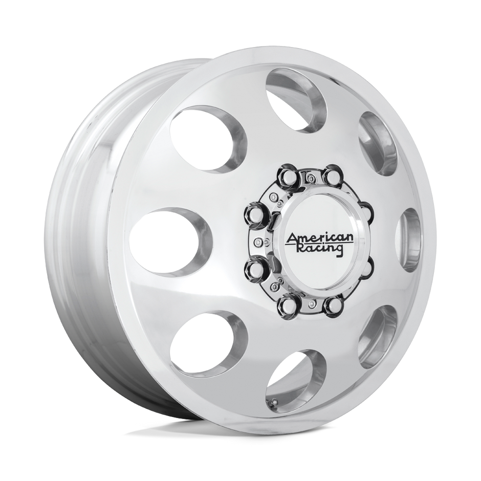 American Racing AR204 Baja Dually 16x6 Polished -134mm ET 125.1mm CB 8x170