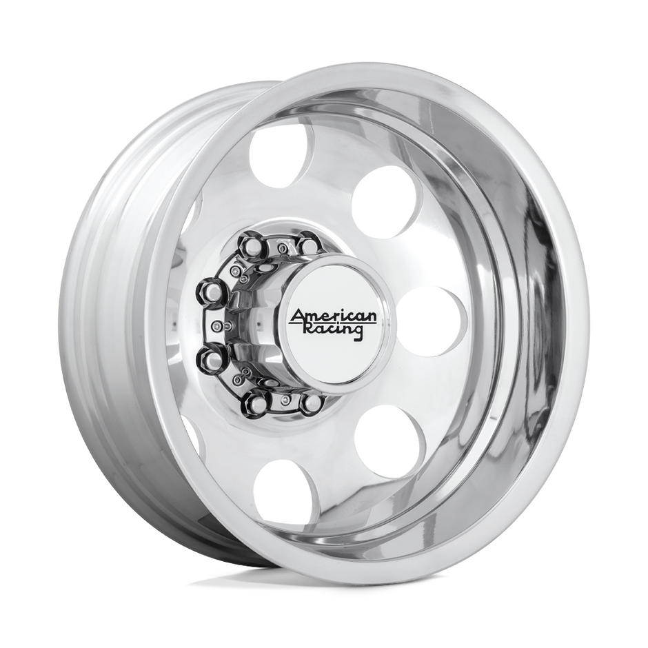 American Racing AR204 Baja Dually 16x6 Polished -134mm ET 125.1mm CB 8x170