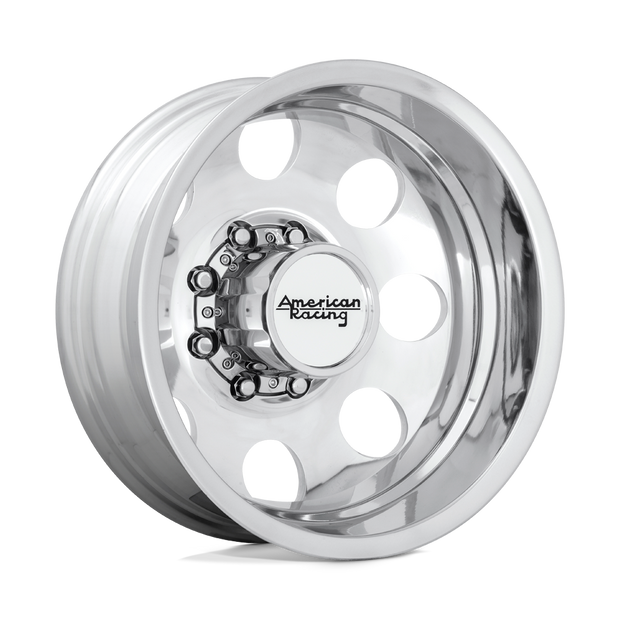 American Racing AR204 Baja Dually 16x6 Polished -134mm ET 125.1mm CB 8x170