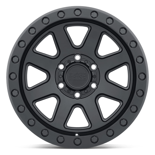 Black Rhino Hard Alloys Baker 20x9 Matte Black 12mm ET 112.1mm CB 6x139.7